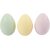 Oeufs en plastique - couleurs pastel - 12 pcs