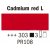 Peinture acrylique Rembrandt 40 ml - Rouge cadmium clair