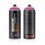 Peinture en arosol Montana Noir 400ml - Infra Rose