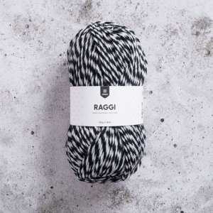 Raggi 100g - Noir/blanc