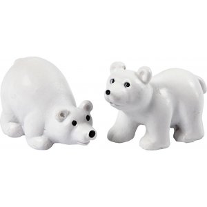 Figurines - blanc - 2 pcs