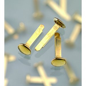 Rivets de sac 17mm - Laiton paquet de 20