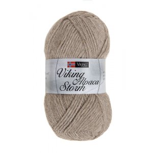 Fil Viking Alpaca Storm 50g - Beige (507)