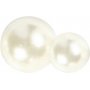 Strass - blanc - 2-8 mm - 140 pcs