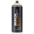 Peinture en arosol Montana Noir 400ml - Bambou