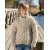 Patron tricot - Pull (motif texture longue rayure)