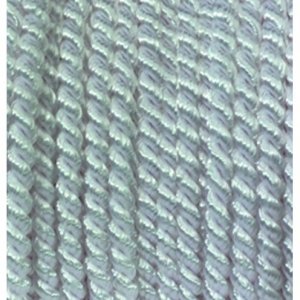 Cordon viscose 4 mm - 25 mtres - blanc