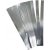 Bandes toiles - argent - 6,5 cm - 100 bandes