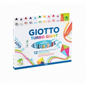 Feutres Giotto Turbo Giant - paquet de 12