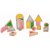 Blocs de construction sensoriels de diffrentes formes 24 pcs