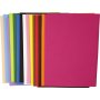 Caoutchouc dcoratif - couleurs mlanges - A4 - 30 pcs