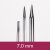 Aiguilles  tricoter circulaires remplaables - Laiton - 12cm 7,00mm / 4.5in US10