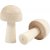 ponge en bois - D2,9 cm - H5,2 cm - 3 pcs