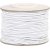 Cordon lastique 1 mm - blanc - 25 m