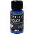 Peinture textile textile solide - bleu brillant - couvrante - 50 ml