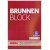 Bloc-notes - Brunnen A4 70 g -  carreaux