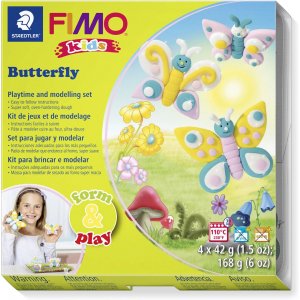 Coffret Fimo Kids Form&Play - Papillon