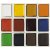 Peintures aquarelle Art Aqua - couleurs standard - 12 pcs