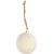 Boule de Nol en bois avec suspension - 5,5 cm