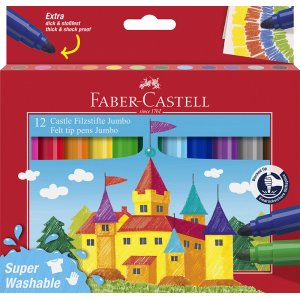 Stylo marqueur - Faber-Castell - Jumbo Superwashable