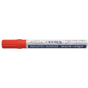 Marqueur permanent Mark&Sign 2-4 mm - Rouge