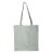 Sac en coton anses longues 38x42 cm - gris