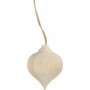 Goutte en bois - 5,5 cm