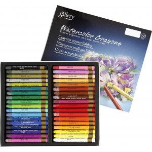 Gallery Aquarelle - couleurs mlanges - 36 pcs