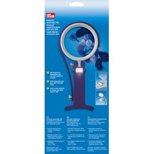 Loupe avec lampe LED