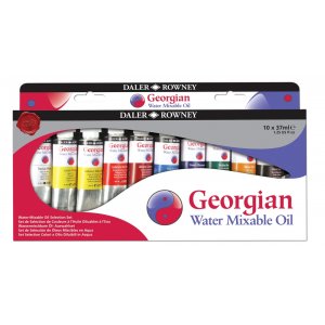 Set slectionn pour Peinture  l'huile  l'eau 37ml - 10 couleurs