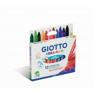 Crayons de cire Giotto Cera Maxi - paquet de 12