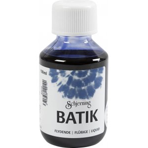 Peinture batik - bleu brillant - 100 ml