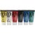 Peinture scolaire Acrylique - Mtallis - couleurs standards - mtallis - 6 x 20 ml