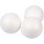 Boules en polystyrne - blanc - 10 cm - 25 pcs