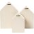 Botes de rangement - maisons - 3 pcs