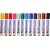 Marqueurs pour tableau blanc 4 mm - Couleurs mlanges - 12 pcs