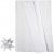 Bandes toiles - blanc - 4,5 cm, 500 bandes