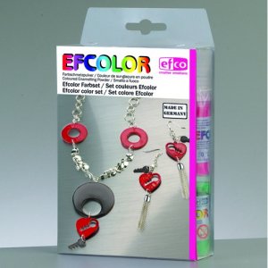 Coffret de couleurs Efcolor - 10 x 10 ml