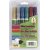 Stylos Deco Textile - 3 mm - couleurs pailletes - 6 pcs