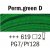 Peinture Acrylique Rembrandt 40 ml - Vert fonc permanent