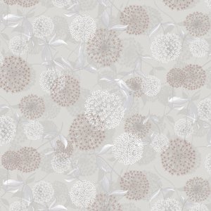 Toile cire PVC Allium - Rose