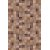 Bche PVC Carrs Lige - Bordeaux, Beige, Marron