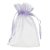 Sac organza 12,5 x 17 cm - violet