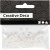 Perles de cire - nacre - 4 mm - 150 pcs