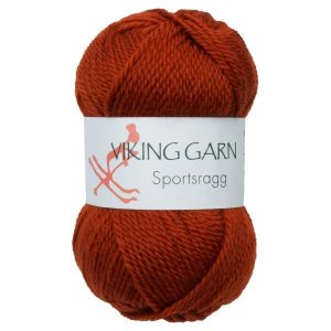 Fil Viking Chiffon de sport 50g - Brun orange (543) SR