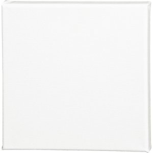 Toile ArtistLine - blanc - 20x20 cm - 10 pcs