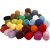 Laine carde - couleurs mlanges - 35 x 100 g