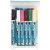 Crayon pour porcelaine et verre - couleurs mlanges - opaque - 12 pcs