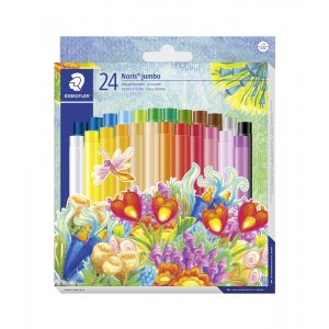 Pastel  l'huile Noris Jumbo 11mm - 24 crayons