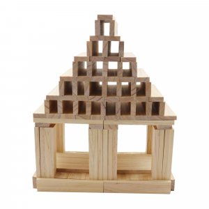 Tuiles en bois  construire 200 pcs - Couleur bois